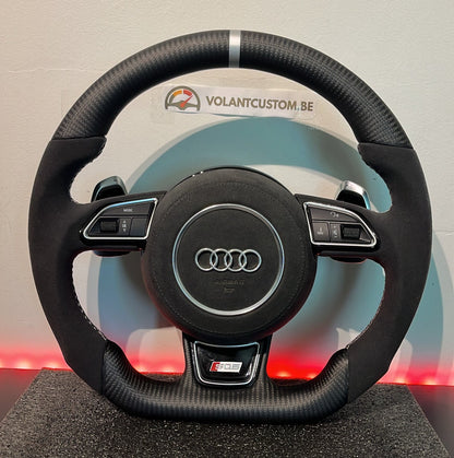 VOLANT CUSTOM - AUDI 8V1/RS3/RS6 (2014-2016)