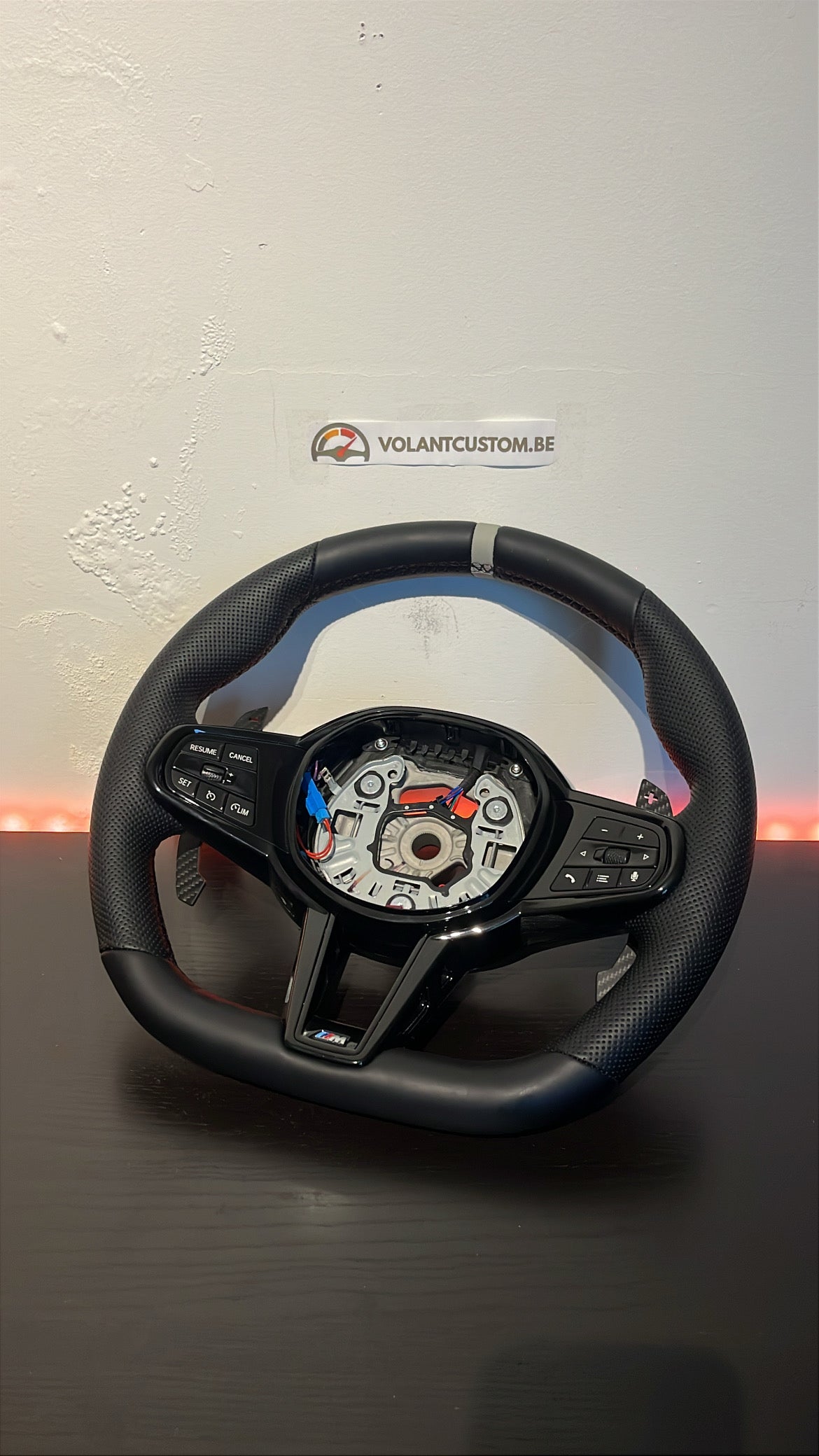 Volant Custom Série G Facelift Cuir (Style 2025) - BMW G2X/G3X/G8X
