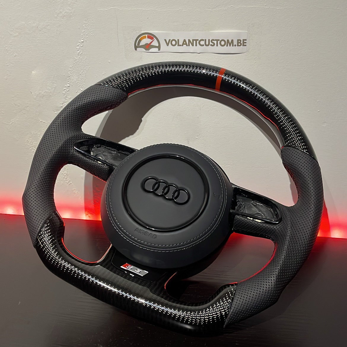 VOLANT CUSTOM - AUDI 8V1/RS3/RS6 (2014-2016)