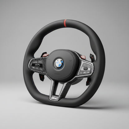 Volant Custom Série G Facelift Cuir (Style 2025) - BMW G2X/G3X/G8X