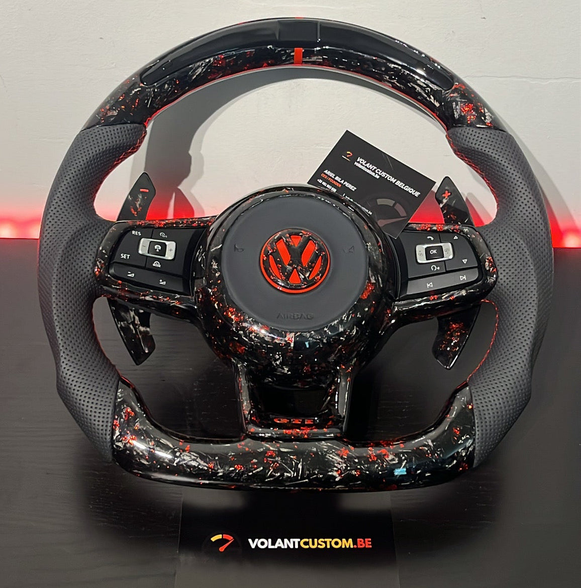 VOLANT CUSTOM - VW GOLF 7 GTI/R/GTD (2012-2020)