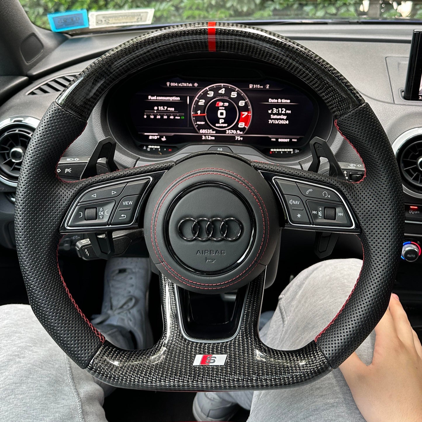 VOLANT CUSTOM - AUDI 8V2/S3/RS3/8Y (2017-2020)